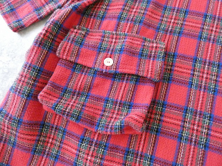 快晴堂(かいせいどう) Girl'sタータンチェック/リラクシンWork アルピーノポケット・クルーネックワンピースの商品画像27