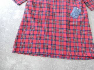 快晴堂(かいせいどう) Girl'sタータンチェック/リラクシンWork アルピーノポケット・クルーネックワンピースの商品画像34