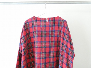 快晴堂(かいせいどう) Girl'sタータンチェック/リラクシンWork アルピーノポケット・クルーネックワンピースの商品画像35