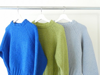 mao made(マオメイド) ざっくりローゲージクルーネックプルオーバーの商品画像16