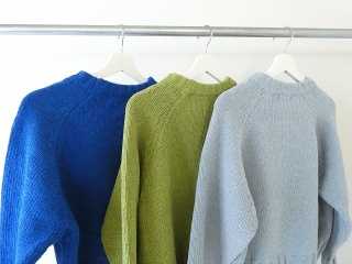 mao made(マオメイド) ざっくりローゲージクルーネックプルオーバーの商品画像18