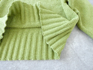 mao made(マオメイド) ざっくりローゲージクルーネックプルオーバーの商品画像48