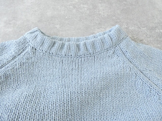 mao made(マオメイド) ざっくりローゲージクルーネックプルオーバーの商品画像58