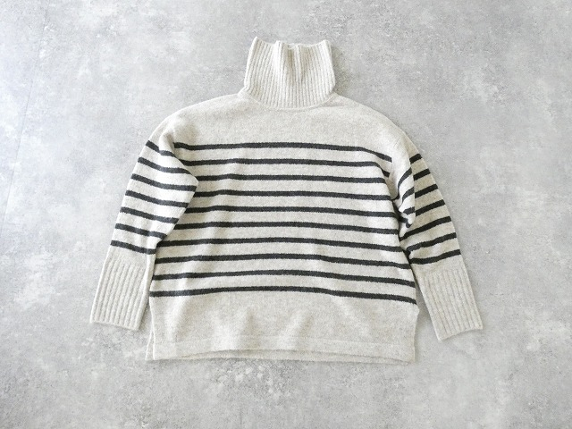 mao made(マオメイド) パネルしましまMULTI WAYプルオーバーの商品画像11