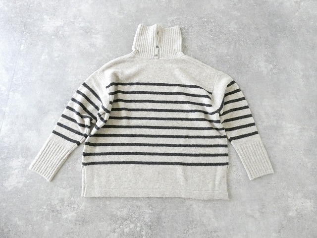 mao made(マオメイド) パネルしましまMULTI WAYプルオーバーの商品画像12