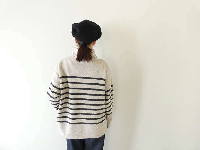 mao made(マオメイド) パネルしましまMULTI WAYプルオーバーの商品画像2