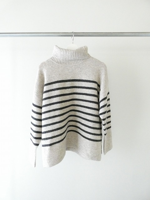 mao made(マオメイド) パネルしましまMULTI WAYプルオーバーの商品画像3