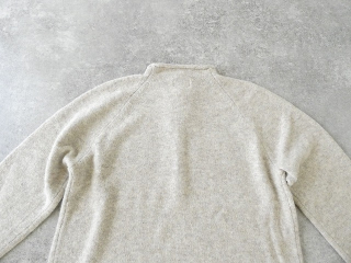 mao made(マオメイド) もちもちふんわりヤクフィール モックネックヘンリーネックプルオーバーの商品画像35