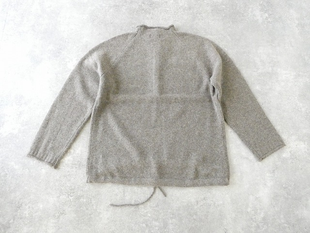 mao made(マオメイド) もちもちふんわりヤクフィール モックネックヘンリーネックプルオーバーの商品画像43