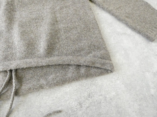 mao made(マオメイド) もちもちふんわりヤクフィール モックネックヘンリーネックプルオーバーの商品画像48