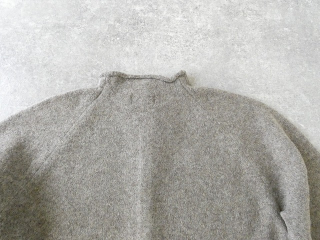 mao made(マオメイド) もちもちふんわりヤクフィール モックネックヘンリーネックプルオーバーの商品画像49