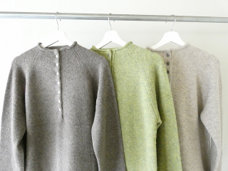 mao made(マオメイド) もちもちふんわりヤクフィール モックネックヘンリーネックプルオーバーの商品画像64