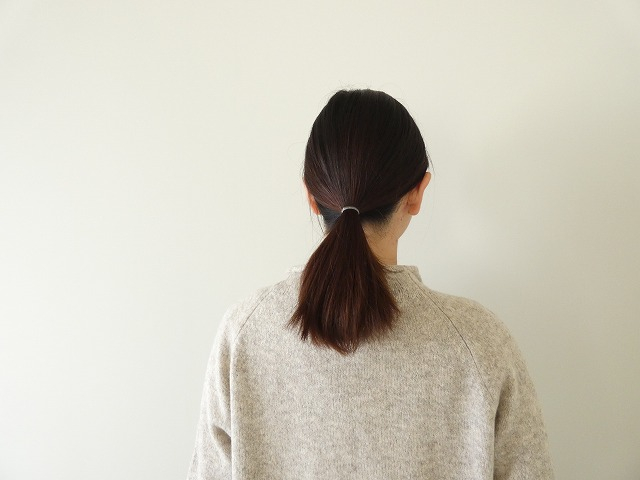 mao made(マオメイド) もちもちふんわりヤクフィール モックネックヘンリーネックプルオーバーの商品画像9