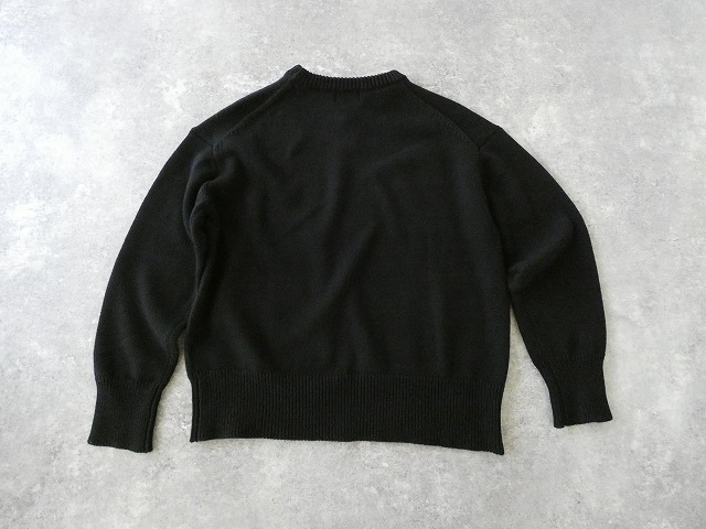 mao made(マオメイド) ちょい分厚め やわらかコットン　ざっくりお花刺繍プルオーバーの商品画像10