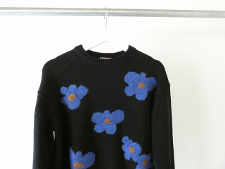 mao made(マオメイド) ちょい分厚め やわらかコットン　ざっくりお花刺繍プルオーバーの商品画像32