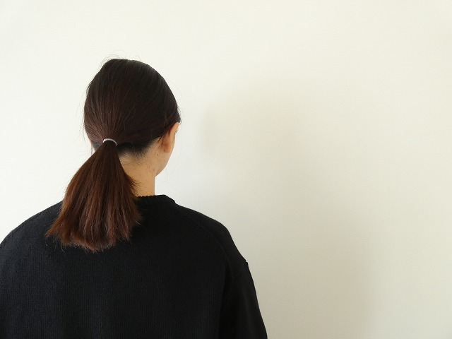 mao made(マオメイド) ちょい分厚め やわらかコットン　ざっくりお花刺繍プルオーバーの商品画像7