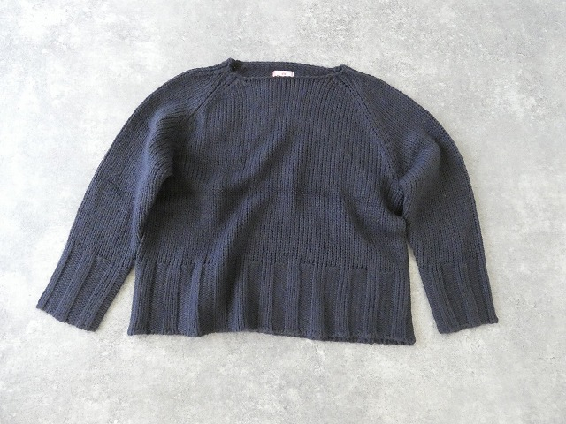 mao made(マオメイド) SIMPLE IS THE BEST！ボートネックプルオーバーの商品画像10