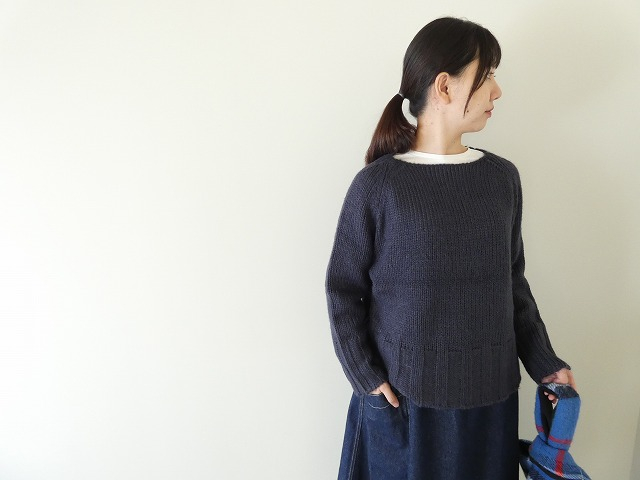 mao made(マオメイド) SIMPLE IS THE BEST！ボートネックプルオーバーの商品画像2