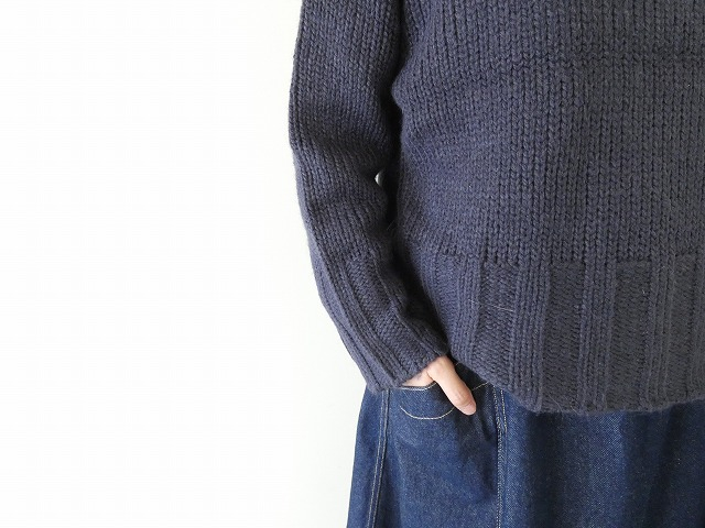 mao made(マオメイド) SIMPLE IS THE BEST！ボートネックプルオーバーの商品画像5