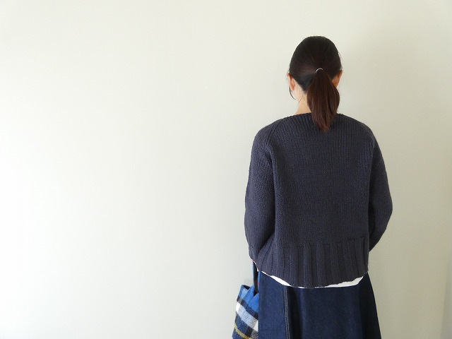 mao made(マオメイド) SIMPLE IS THE BEST！ボートネックプルオーバーの商品画像8