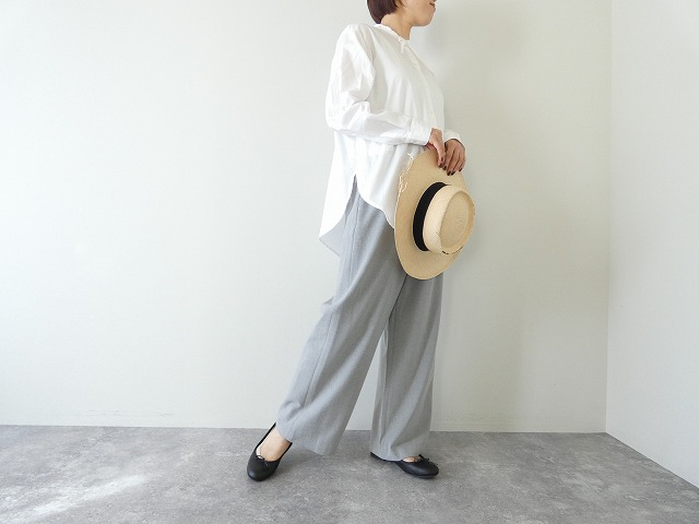 mizuiro ind(ミズイロインド) リボンタイロングシャツの商品画像2