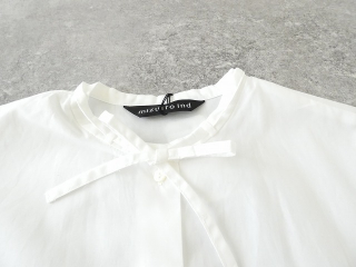 mizuiro ind(ミズイロインド) リボンタイロングシャツの商品画像23