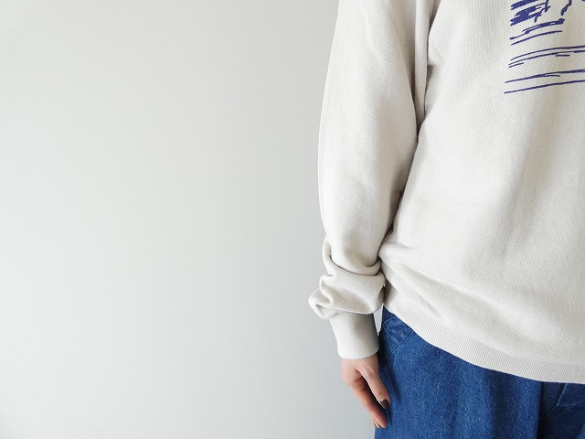 PK 北風にニット帽のおじさんスウェットの商品画像7