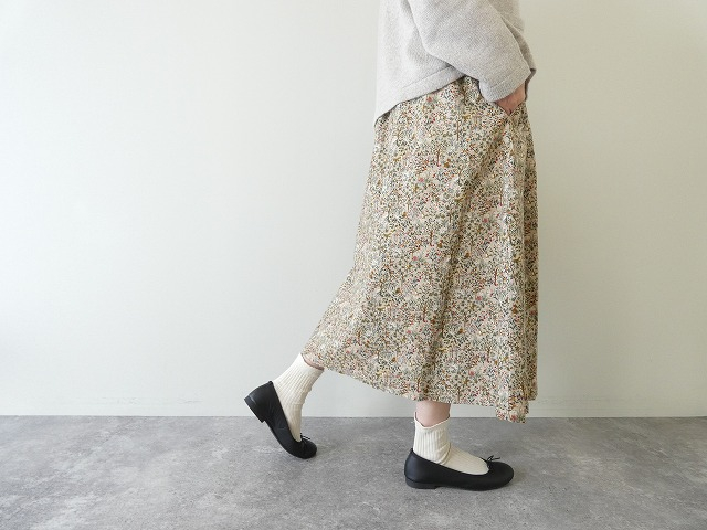 PK 21Wコーデュロイ森の動物 前タックギャザースカートの商品画像6