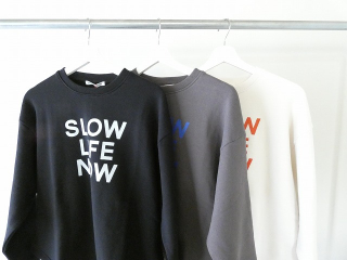 PACIFIC PARK STORE(パシフィックパークストア) ユースフル裏毛ヘムラウンドプルオーバー SLOW LIFE NOWの商品画像16