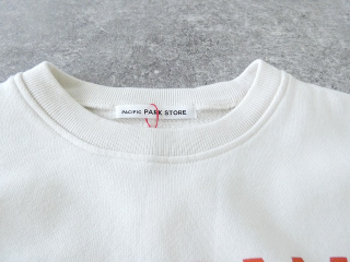 PACIFIC PARK STORE(パシフィックパークストア) ユースフル裏毛ヘムラウンドプルオーバー SLOW LIFE NOWの商品画像30