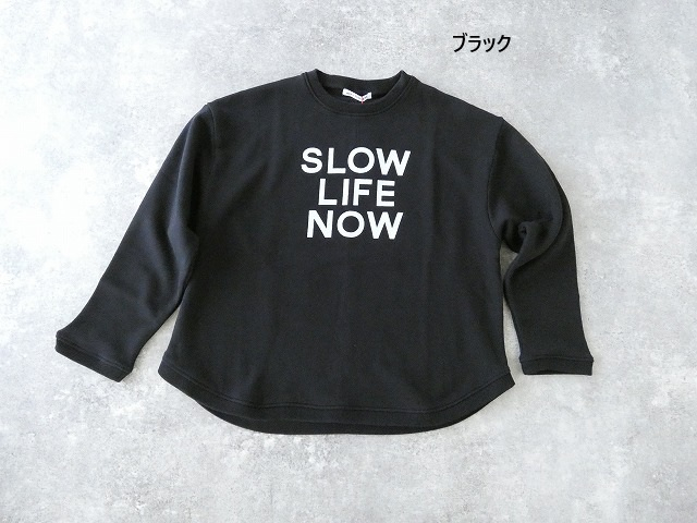 PACIFIC PARK STORE(パシフィックパークストア) ユースフル裏毛ヘムラウンドプルオーバー SLOW LIFE NOWの商品画像42