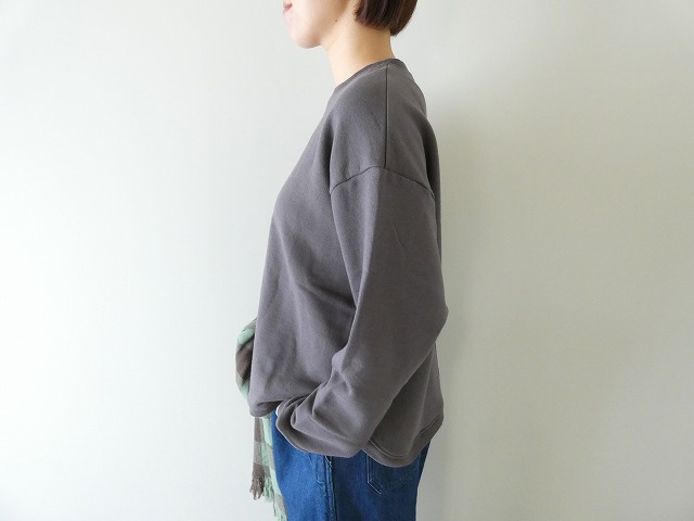 PACIFIC PARK STORE(パシフィックパークストア) ユースフル裏毛ヘムラウンドプルオーバー SLOW LIFE NOWの商品画像7