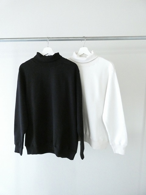 sabbatum(サバタム) サイドパネルリブタートルプルオーバーの商品画像10