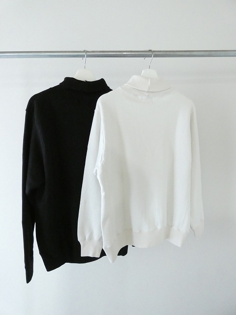 sabbatum(サバタム) サイドパネルリブタートルプルオーバーの商品画像11