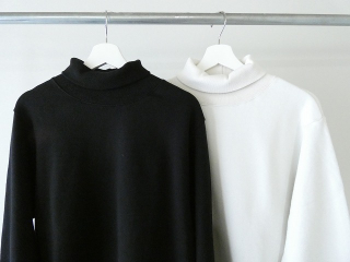 sabbatum(サバタム) サイドパネルリブタートルプルオーバーの商品画像16