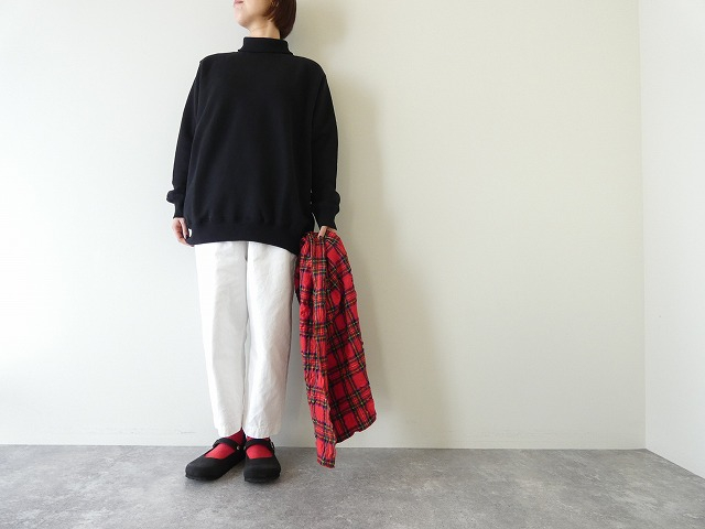 sabbatum(サバタム) サイドパネルリブタートルプルオーバーの商品画像2