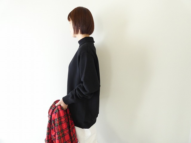 sabbatum(サバタム) サイドパネルリブタートルプルオーバーの商品画像8