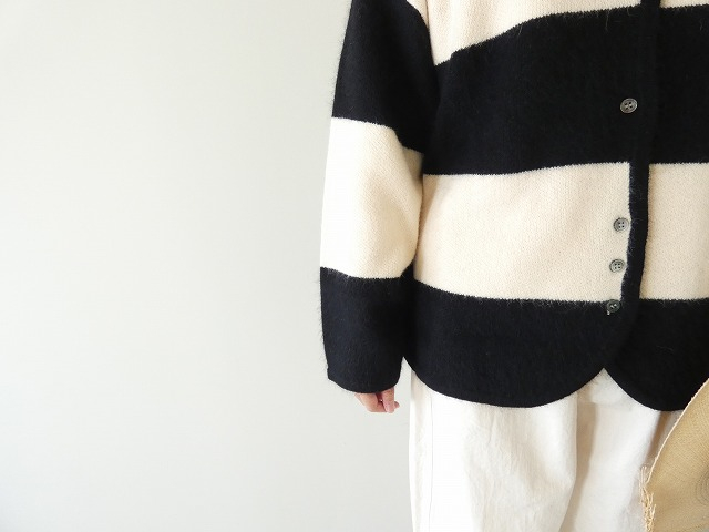 TANG(タング) フォックスウール2wayボーダーニットの商品画像10