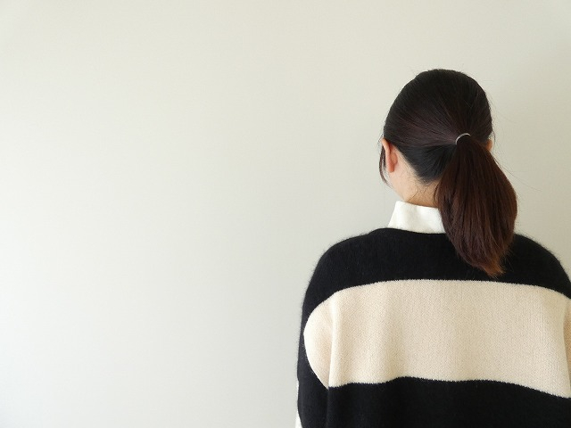 TANG(タング) フォックスウール2wayボーダーニットの商品画像12