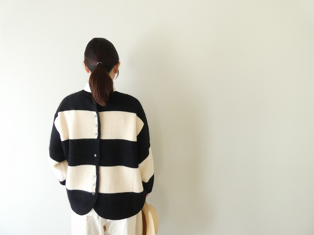 TANG(タング) フォックスウール2wayボーダーニットの商品画像7