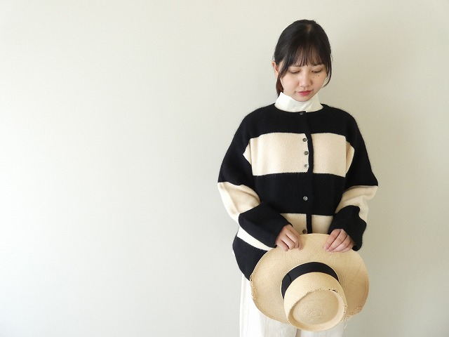 TANG(タング) フォックスウール2wayボーダーニットの商品画像8