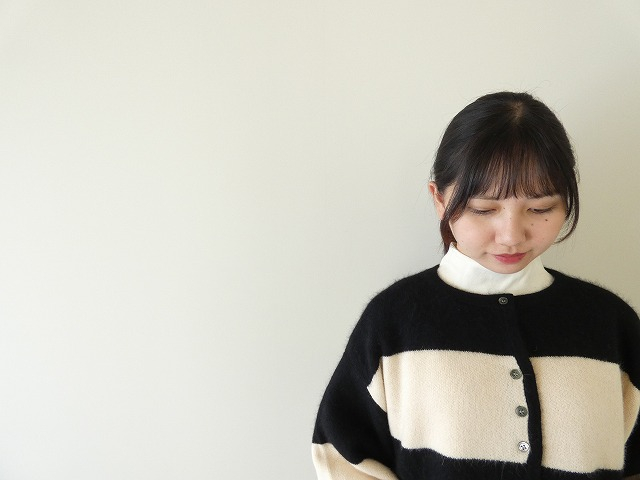 TANG(タング) フォックスウール2wayボーダーニットの商品画像9