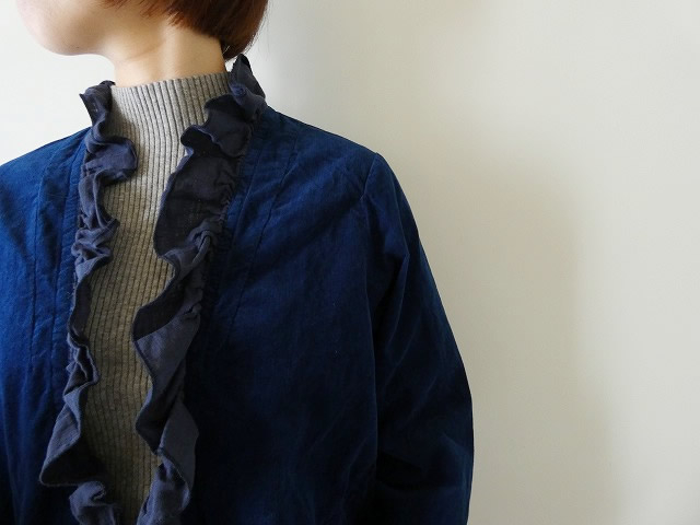 vb コーデュロイギャザーフリルジャケットの商品画像3