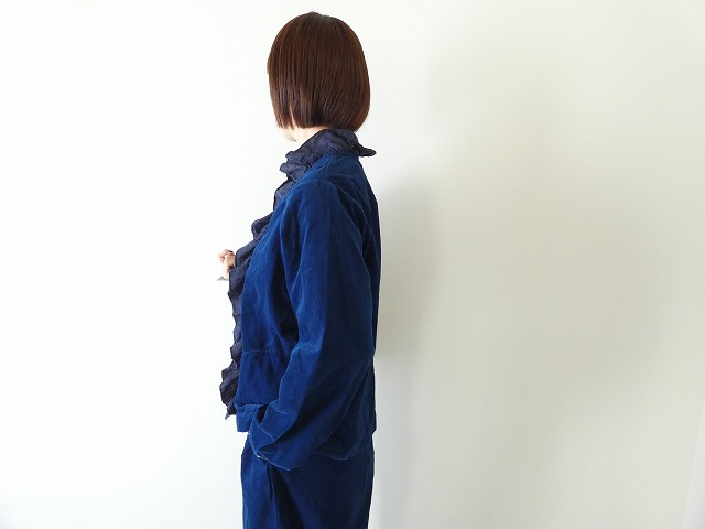 vb コーデュロイギャザーフリルジャケットの商品画像9