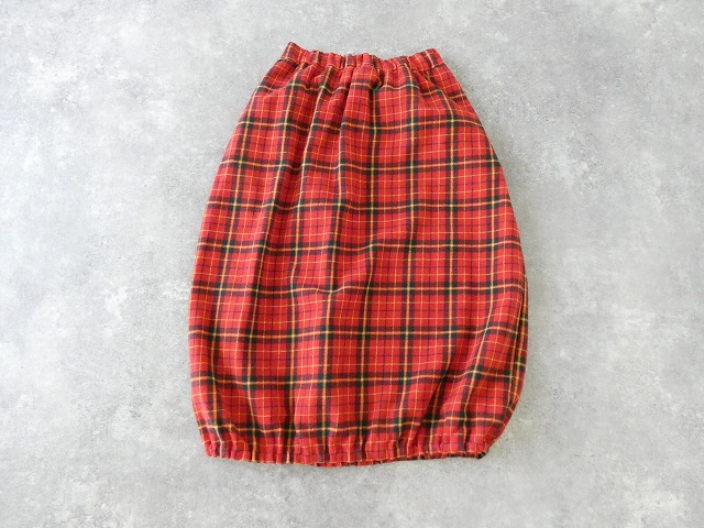 bulle de savon(ビュルデサボン) リサイクルチェックバルーンスカートの商品画像10