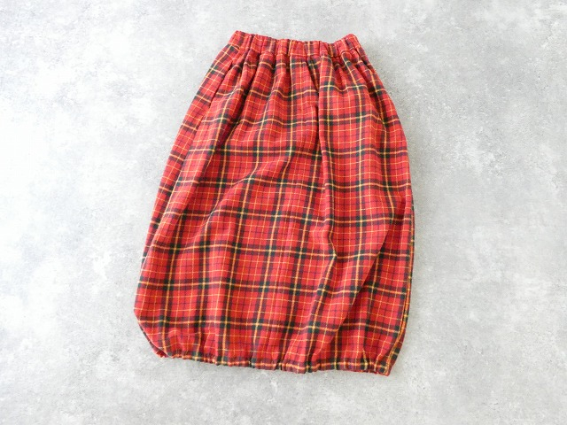 bulle de savon(ビュルデサボン) リサイクルチェックバルーンスカートの商品画像12