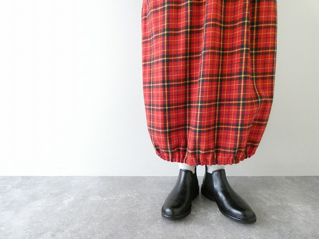 bulle de savon(ビュルデサボン) リサイクルチェックバルーンスカートの商品画像4