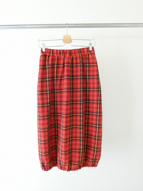 bulle de savon(ビュルデサボン) リサイクルチェックバルーンスカートの商品画像9