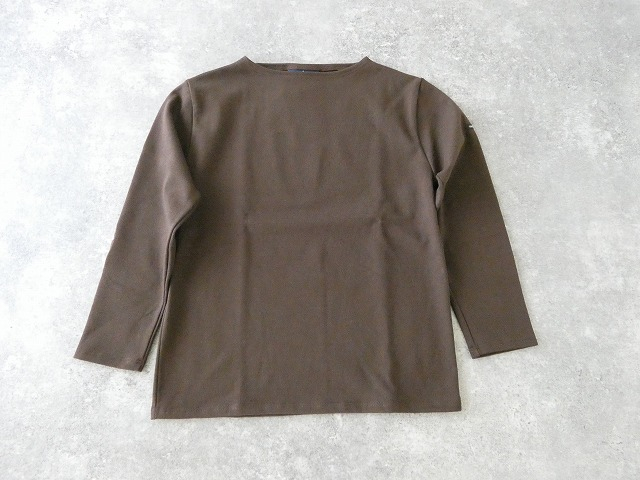 SAINT　JAMES(セントジェームス) ひじパッチボーダーカットソー CHOCO//CHOCO/ECRUの商品画像10