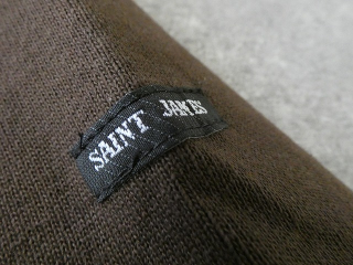 SAINT　JAMES(セントジェームス) ひじパッチボーダーカットソー CHOCO//CHOCO/ECRUの商品画像27